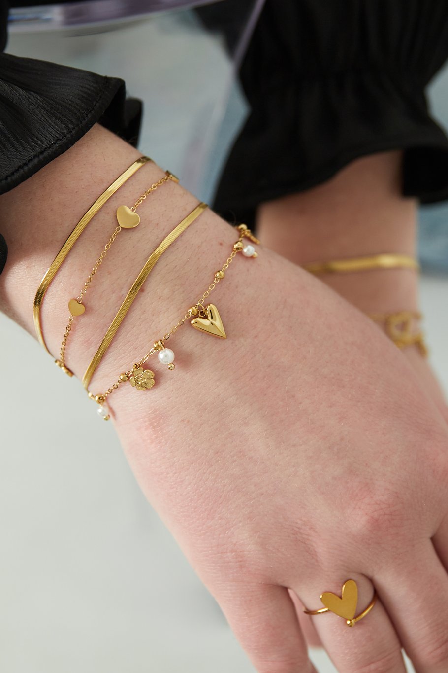 The Lover's layer Armband
