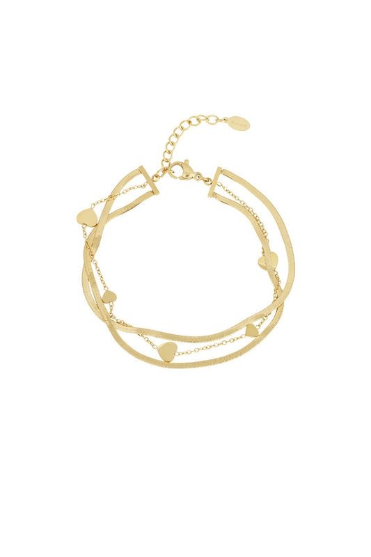 The Lover's layer Armband